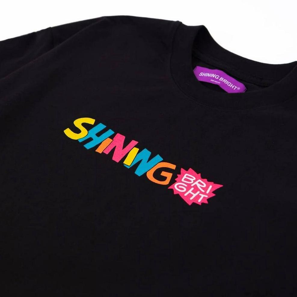 ㄳ kaos distro shining bright kasual / kaos shining bright BARU 2490 ♛