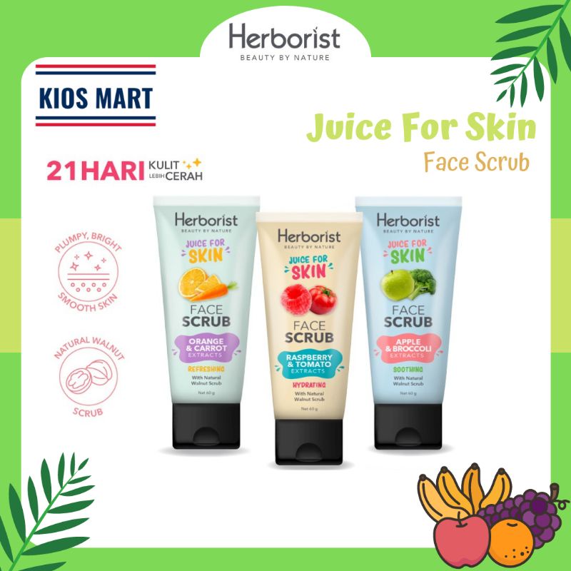 Herborist Juice For Skin Face Scrub 60ml