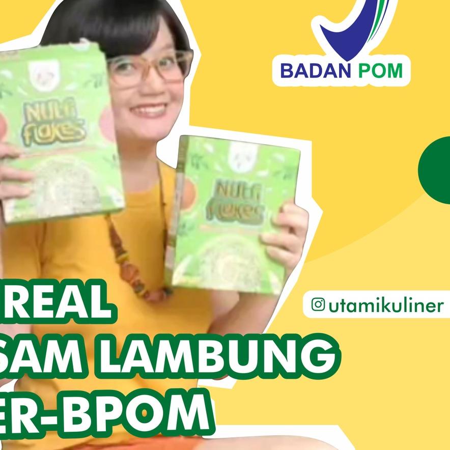 

드 NUTRIFLAKES SEREAL UMBI GARUT MINUMAN SERBUK UMBI GARUT - SEREAL SEHAT ATASI ASAM LAMBUNG, MAAG, GERD - BPOM ORIGINAL 100% ALAMI Berkualitas !!