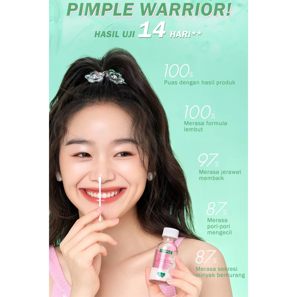 Jual Bnb Barenbliss Pimple Warrior Salicylic Acid Acne Drying Lotion