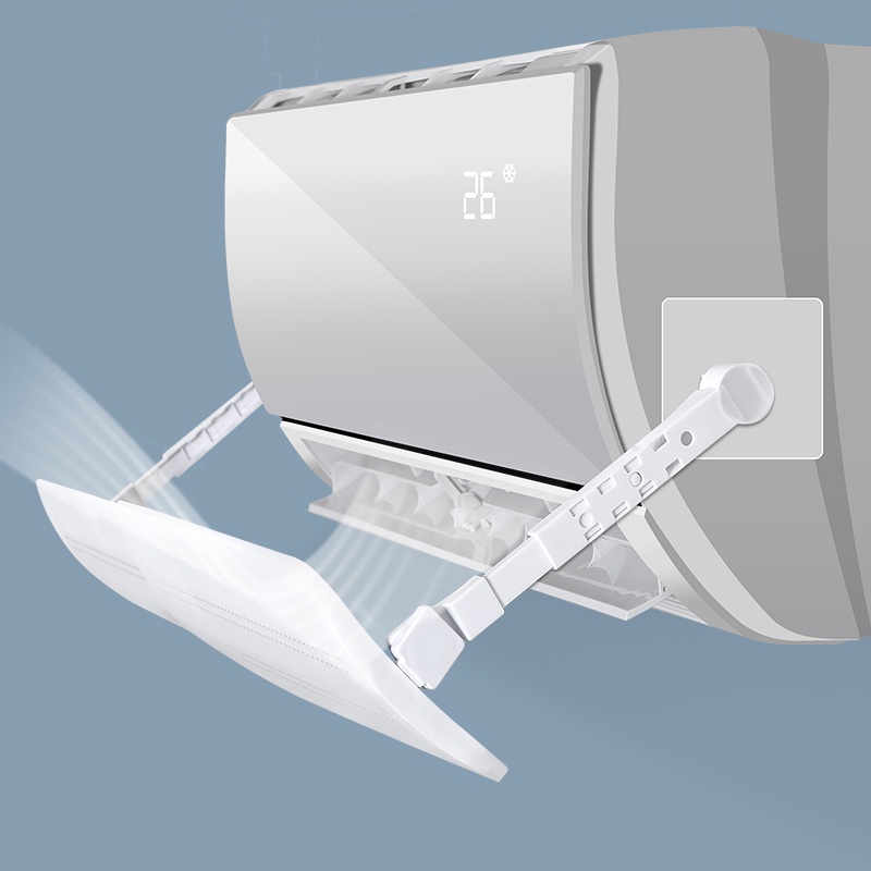 SAFEBET Cover Angin AC Adjustable Air Conditioner Windshield Deflector 56 x 18 cm - GB001