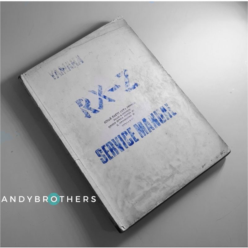 Jual Buku Service Manual Book Petunjuk Yamaha RXZ RXZ 135 199099