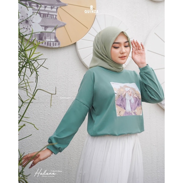 HELENA T-SHIRT BY QUINZA KAOS KECE