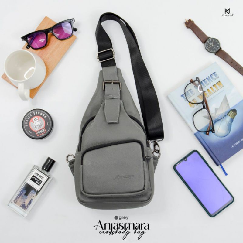Tas Crossbody Bag Anjasmara Slempang PriaMoonzaya