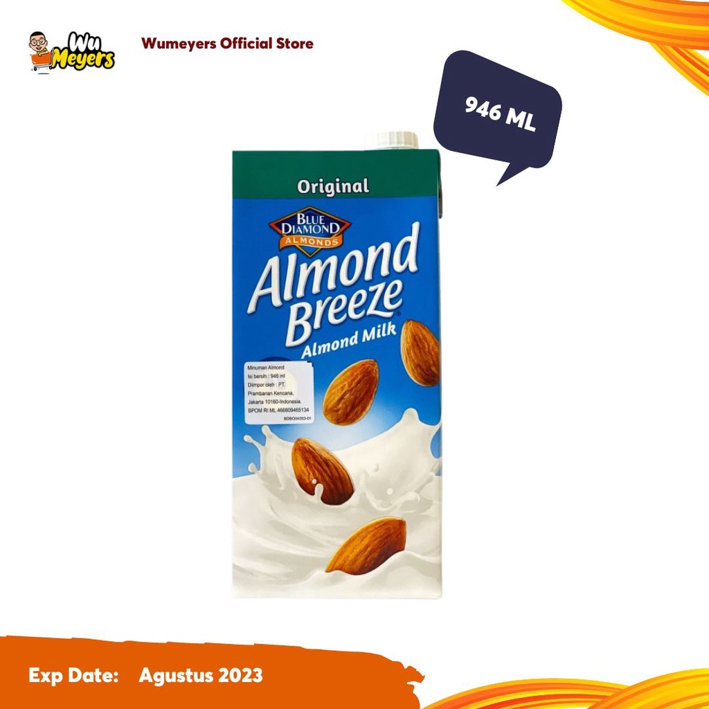 

Susu Almond Breeze Almond Milk Original 946ml
