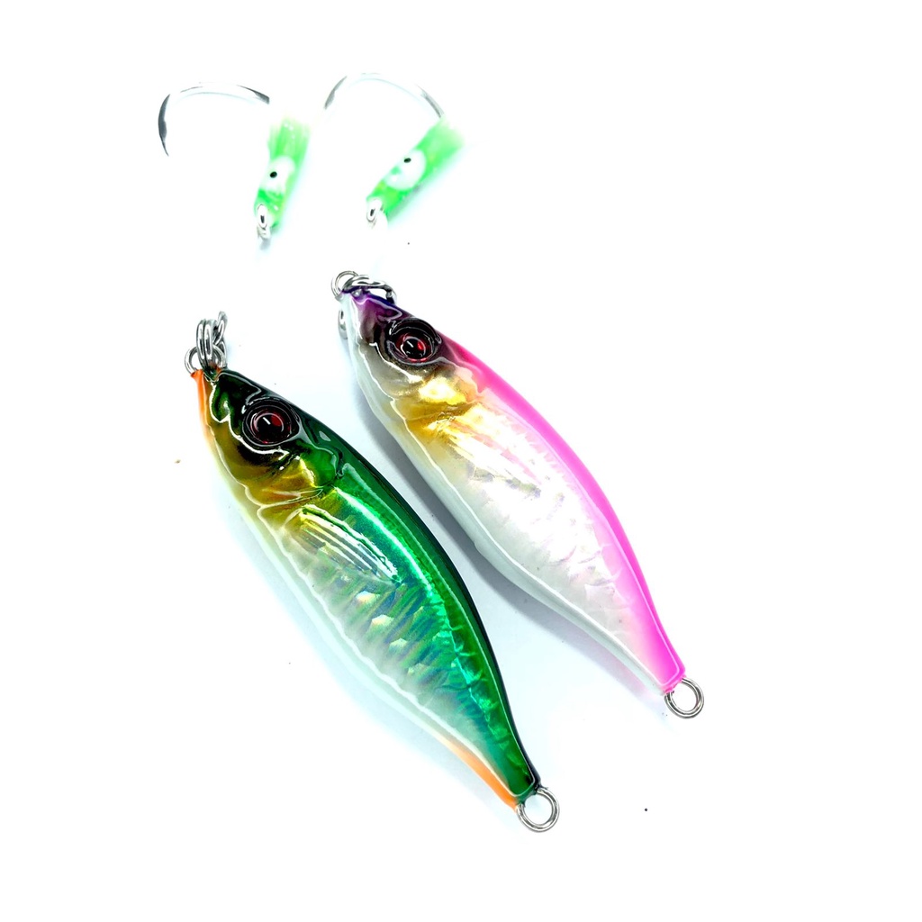 Umpan Metal Jig Little Jack 100 Gram GID + Assist 3/0