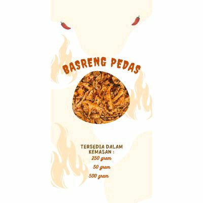 

Basreng pedas 250/500 gram