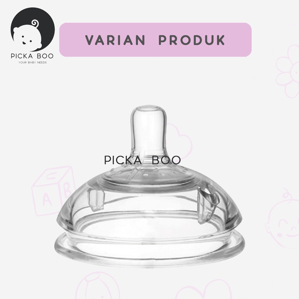 PICKABOO Pengganti Dot Botol Susu Bayi PIKO BELLO 1 PCS