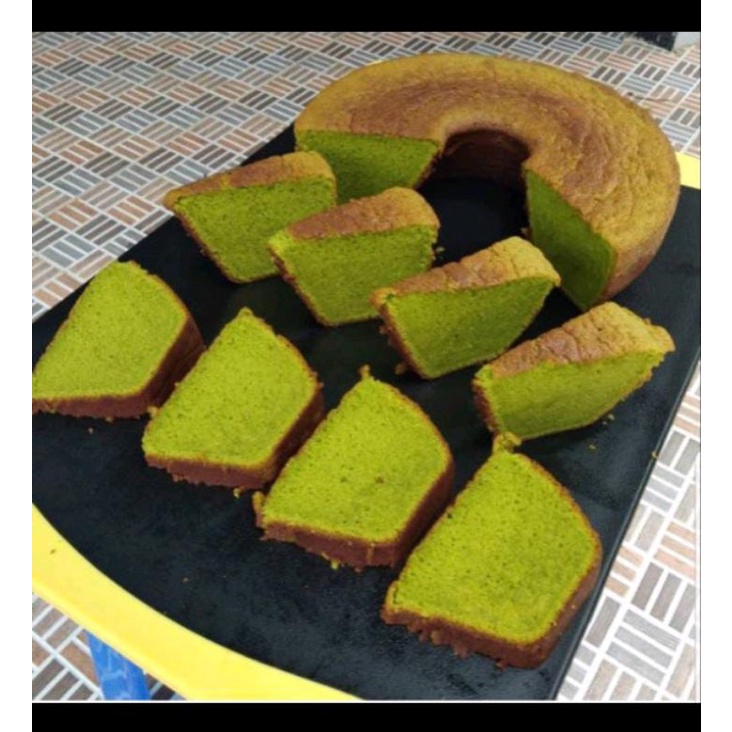 

chiffon cake pandan