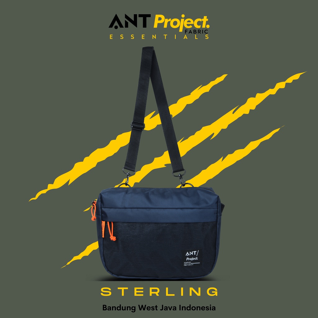 ANT PROJECT - Sling Bag STERLING NAVY - Tas Sacoche