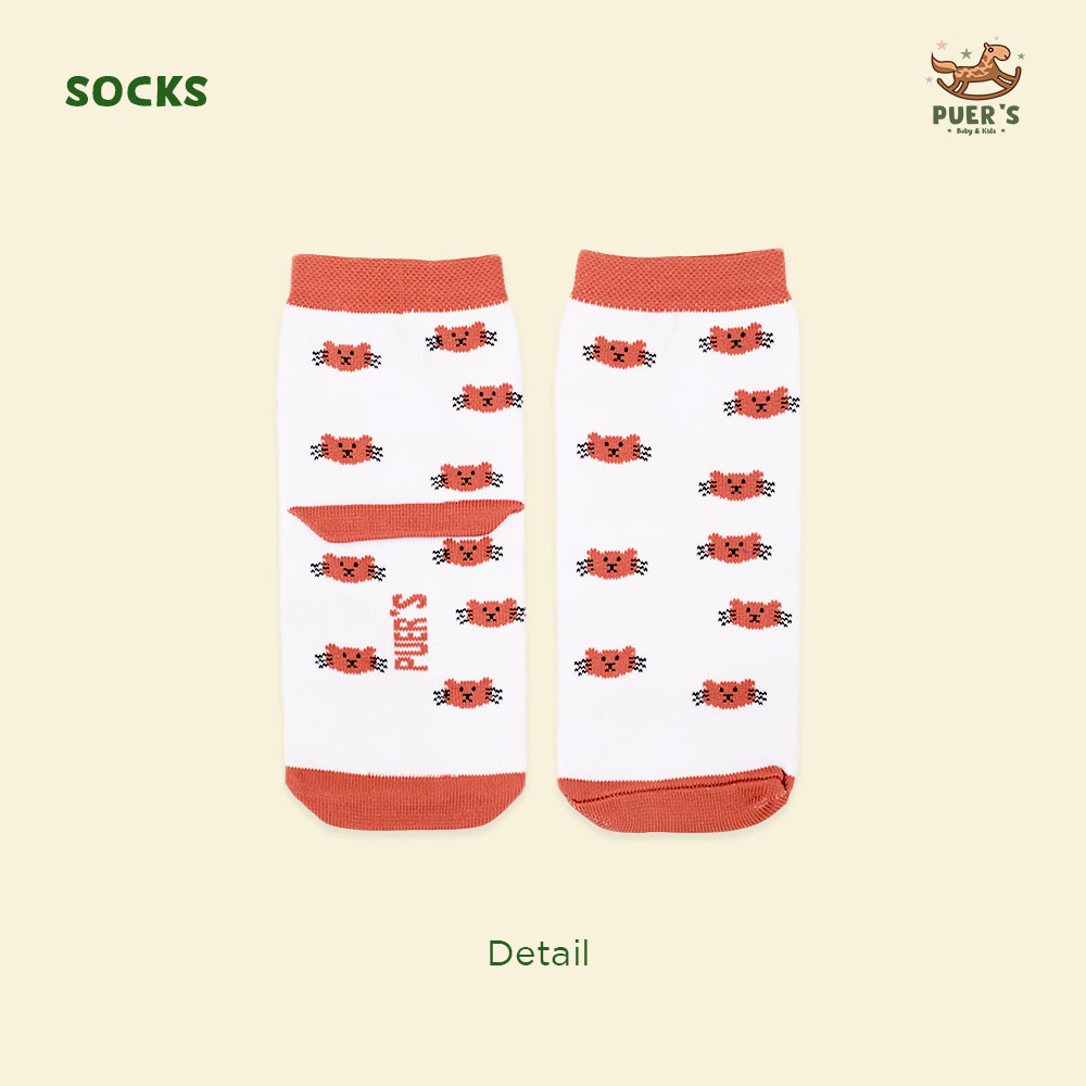 KAOS KAKI ANAK MOTIF COLLECTION PUER'S MOTIF (SOCKS ANAK / KIDS SOCKS)