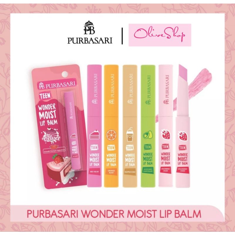 OliveShop ❤️ Purbasari Lip Balm Pelembap Bibir