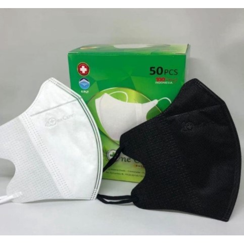 Masker Duckbill onecare embos isi 50pcs/box