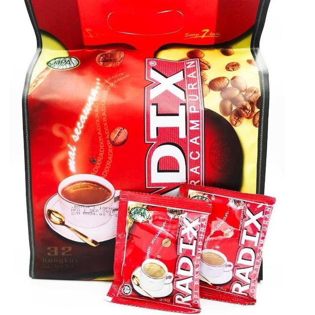 

❇Ready Stock✹↓ MZP9S Kopi Radix Premix Coffee Kopi Pracampuran Mai Secawan isi 32Sachet HPA Malaysia Original Q83 ↓Baru