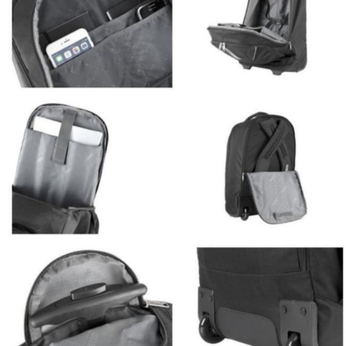 Jual Tas American Tourister Xeno Backpack Trolley Laptop Black