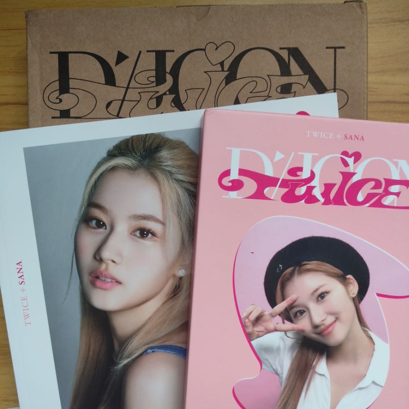 TWICE SANA DICON 102 DFESTA MINI EDITION 2022 PHOTOBOOK COLLECTION BOOK KOLBUK PB PHOTOCARD PC BINDE