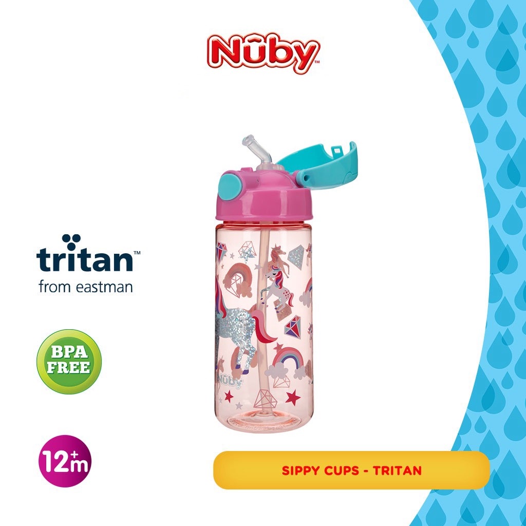 NUBY Thristy Kids Botol Minum Anak Lucu All Varian