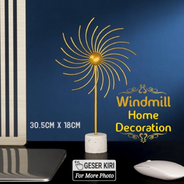 

Dijual Pajangan Meja Hiasan Dekorasi Rumah Wind Mill Home Decoration Murah