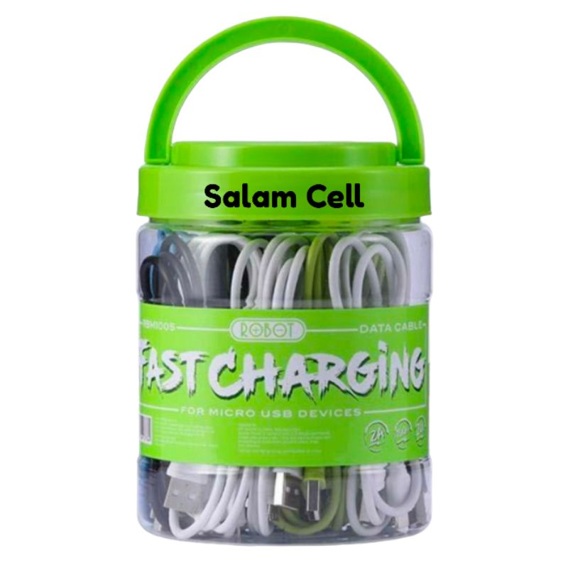 Kabel Data Micro Usb Robot Rbm100s Rbm100s Spesial Edition 1toples isi 20pcs Original