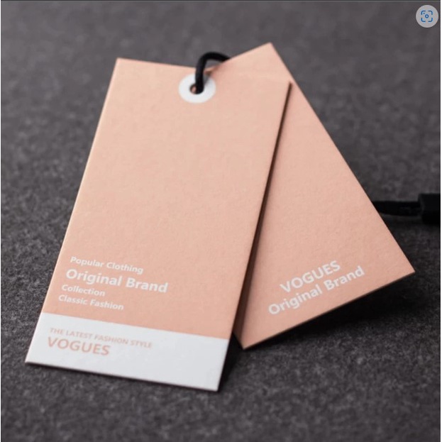 

Hang tag tebal 700 gsm minimal order 200 pcs