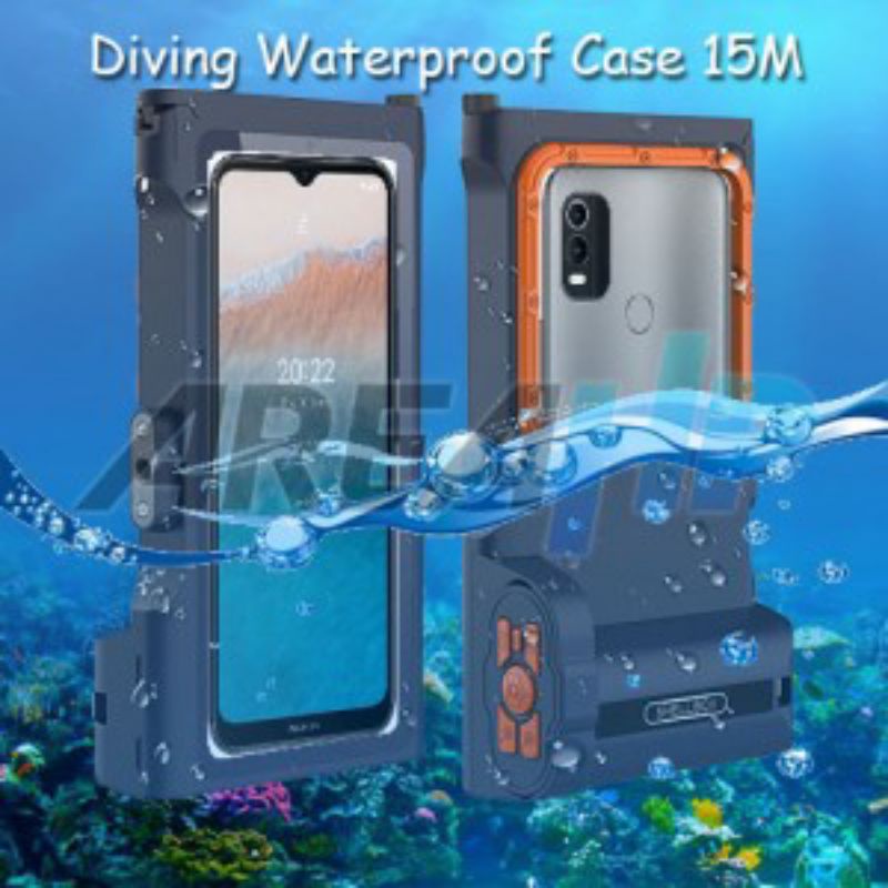 Shellbox Gen 3 Diving Waterproof Case Casing Cover 15M Nokia C21 Plus +