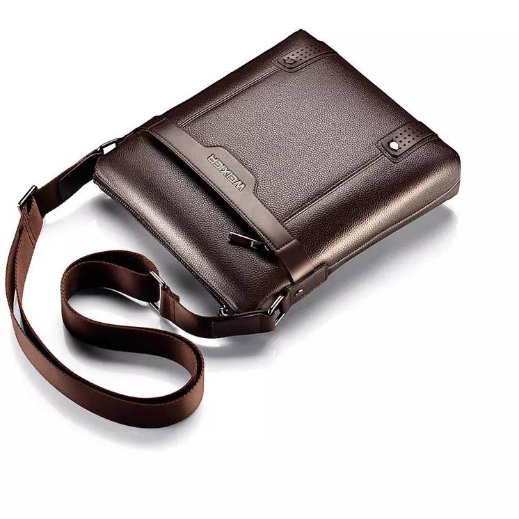 BIG DISKON Tas Pria 100% KULIT ASLI Tas Selempang Kerja Kulit Pria Premium Import Original Leather M