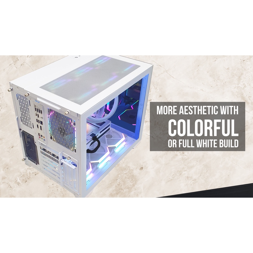 Casing Prime X-[K] black PRIME X K Tempered Glass Casing Gaming PC