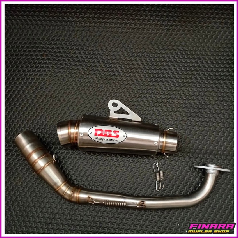 KNALPOT RACING DBS INLET 50MM SARANGAN FULL AEROX NEW / AEROX OLD / NMAX NEW / NMAX OLD / MIO J / MI