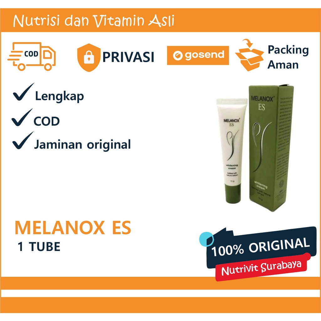 Melanox es whitening cream 15 gr