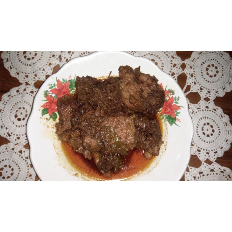 

Rendang Daging, Ati Sapi, Jengkol Asli Minang, Murah