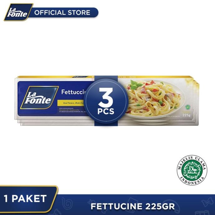 

3 Pcs - La Fonte Fettucine 225gr