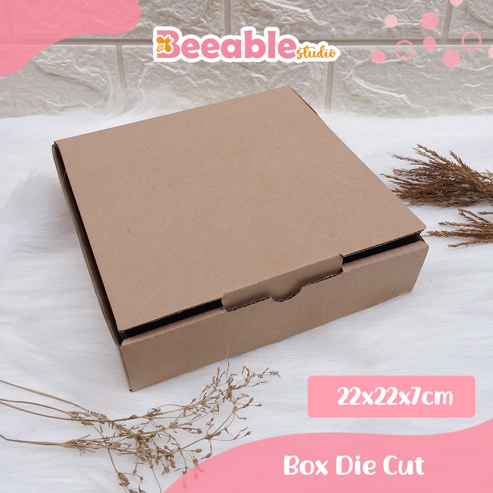 

[22x22x7cm] Box Die Cut Packaging Kotak Dus Packing Hampers