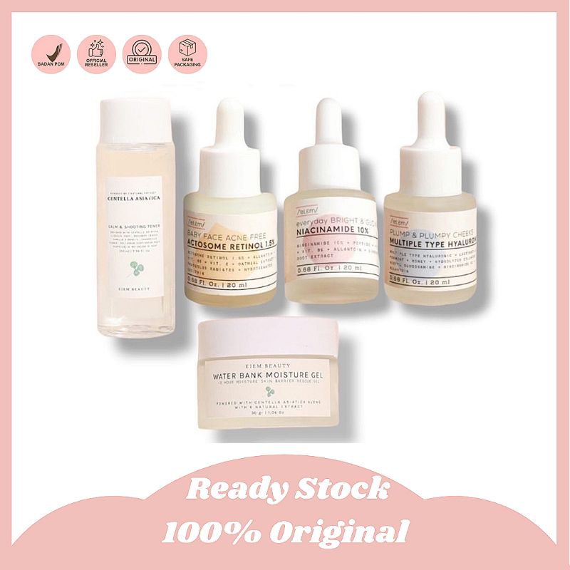 Jual Eiem Beauty Water Bank Moisturizer Eiem Acne Retinol Serum