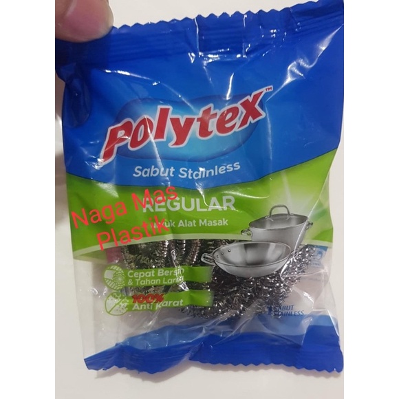Polytex sabut kawat cuci piring.