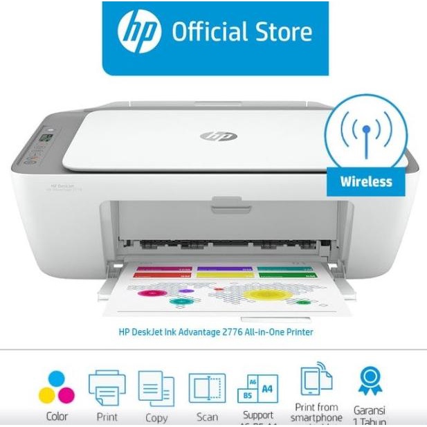 Hp Deskjet Ink Advantage 2775 & 2776 All-In-One Printer Printer Original