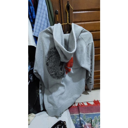 ZIPPER HOODIE SWEATER OFFICIAL BURGERKILL ADAMANTINE