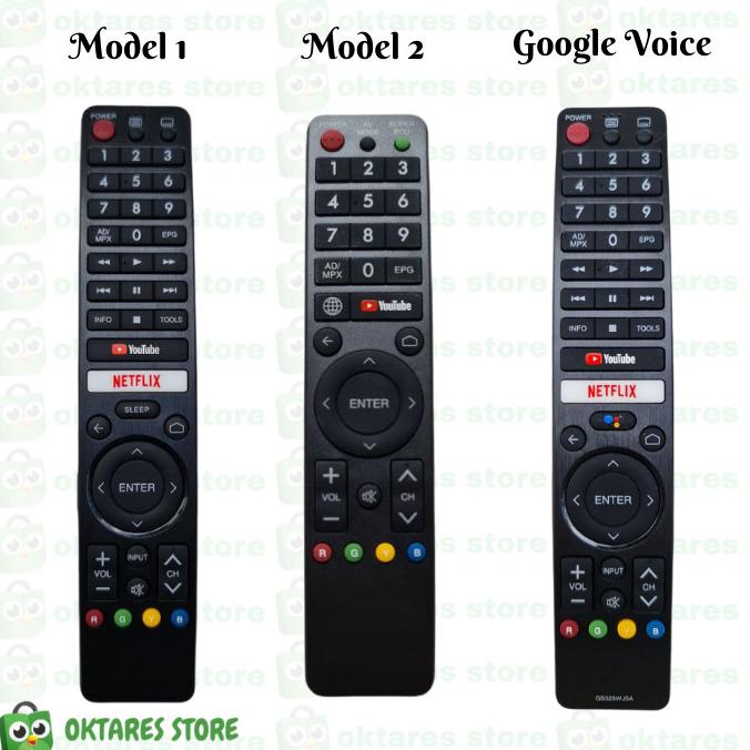 Remote Sharp Android Smart Tv