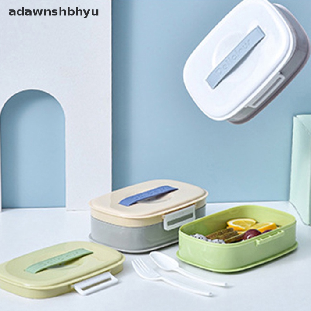 Adawnshbhyu Kotak Makan Anak Portable Dengan Kompartemen Food Container Piknik Bento Food Box ID