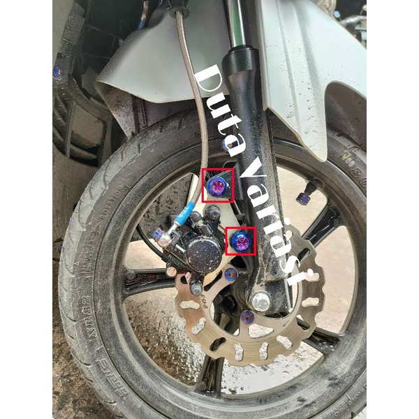 NACOM DV BAUT BREKET KE CALIPER YAMAHA GEAR