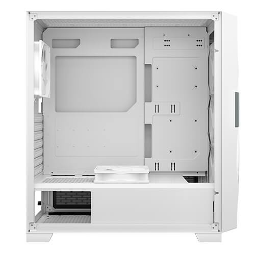 Casing Antec DF700 FLUX WHITE - F-LUX Platform - Tempered Glass