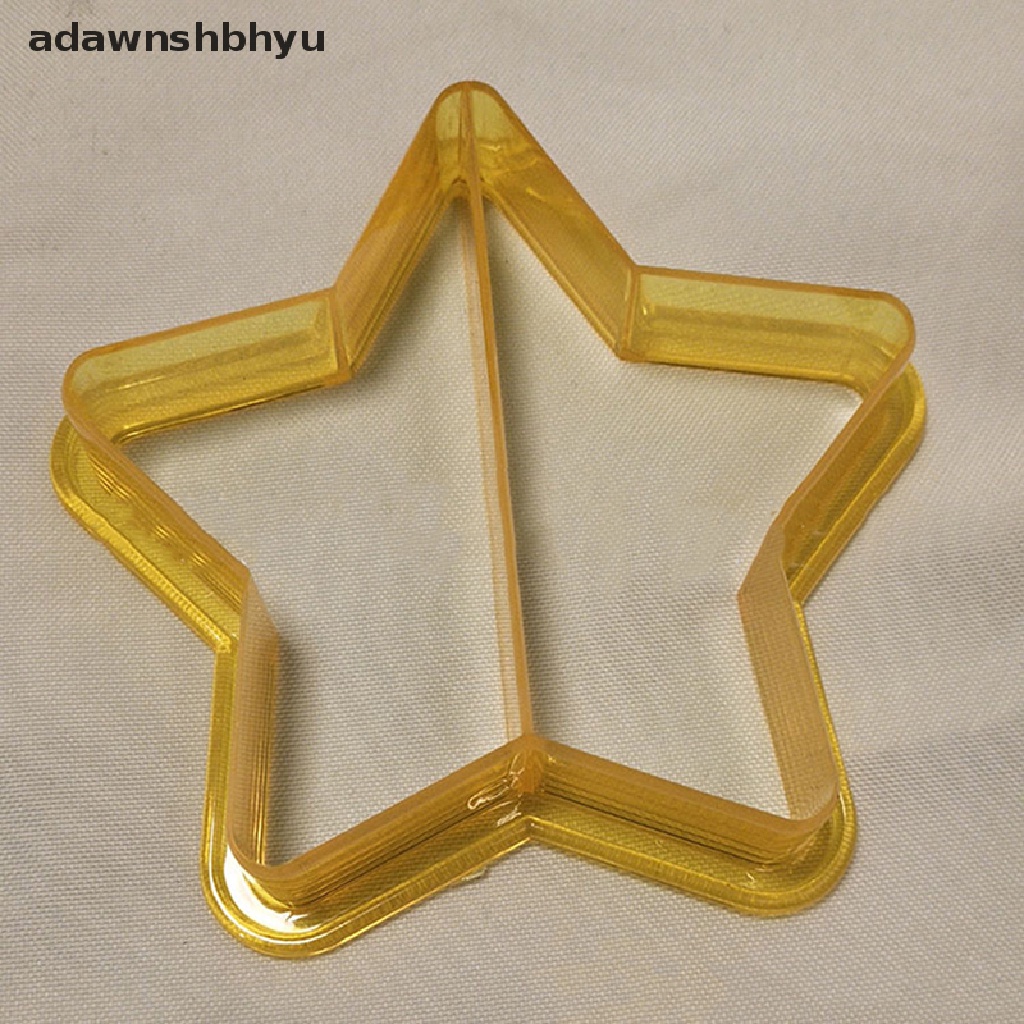 Adawnshbhyu 1Pc Lunch Sandwiches Cutter DIY Roti Biskuit Cetakan Baking Decorag Tools ID