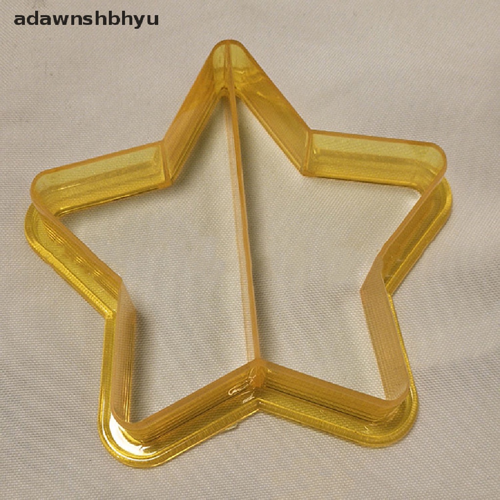 Adawnshbhyu 1Pc Lunch Sandwiches Cutter DIY Roti Biskuit Cetakan Baking Decorag Tools ID