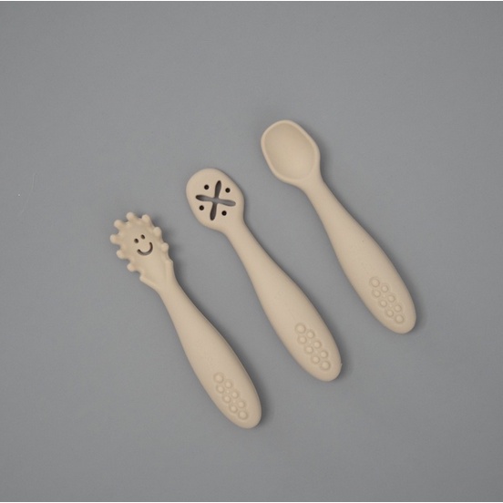 Sky &amp; Rose Baby’s First Spoon Set - Sendok Bayi Sendok Training Spoon Baby BLW Latihan Makan Anak Bayi Mpasi