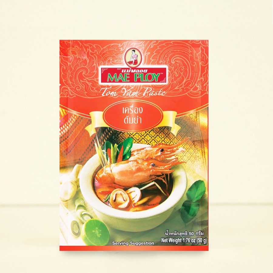 

MAE PLOY TOM YUM CURRY PASTE 50 GR - KARI PASTA TOMYAM IMPORT HALAL