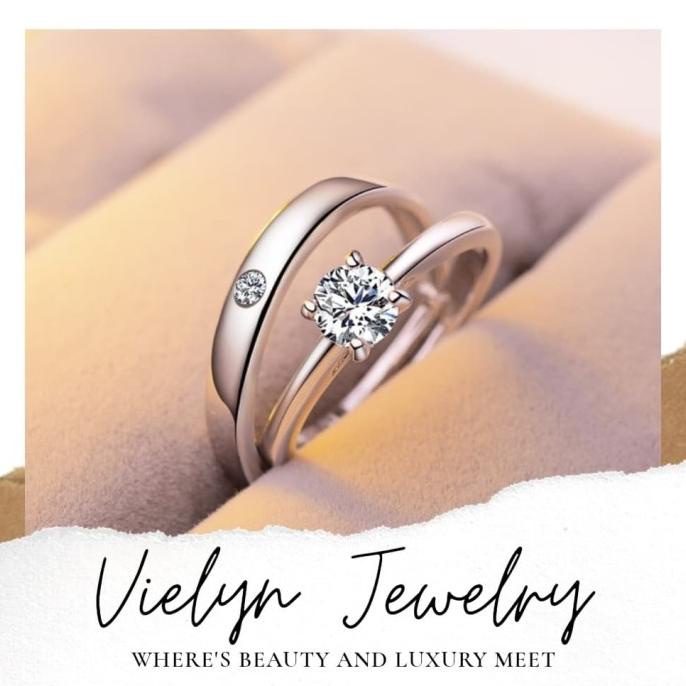Cincin Couple Silver [Vielyn Jewelry]