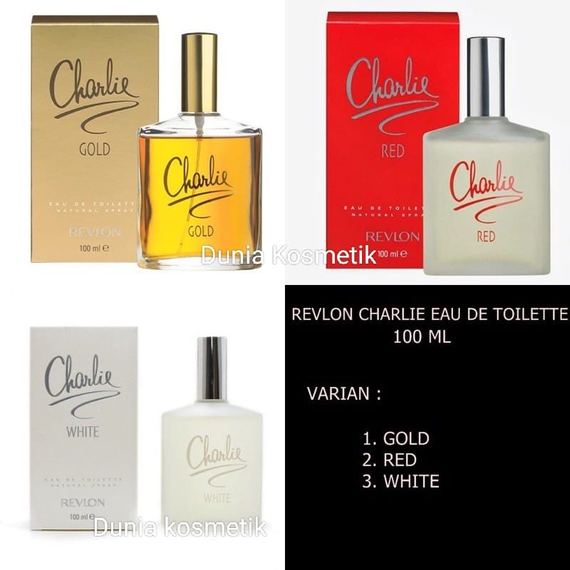CHARLIE PARFUM EDT ORIGINAL- ASLI REVLON 100%