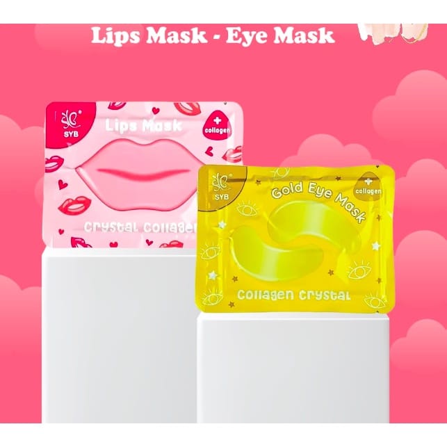 ✿ELYSABETHME✿ Syb lip mask masker bibir melembabkan dan mencerahkan alami pink lembab lipgloss