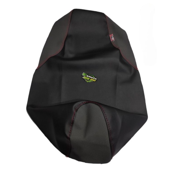 kulit sarung jok jahit depan/belakang vario, mio, bebek, universal