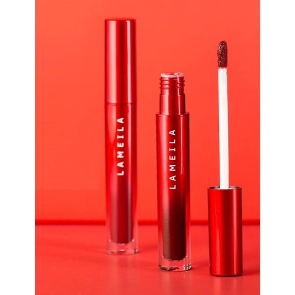 LAMEILA 2026 JUST RED EDITION MATTE LIP GLOSS  LAMEILA LIQUID MOISTURIZING