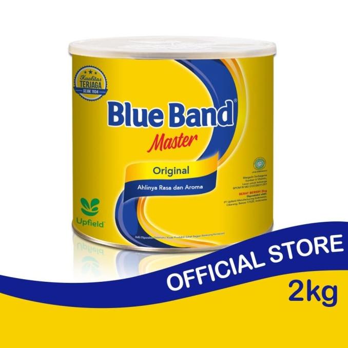 

Blue Band Master Original Margarine Tin 2kg TERLARIS TERPERCAYA ORIGINAL